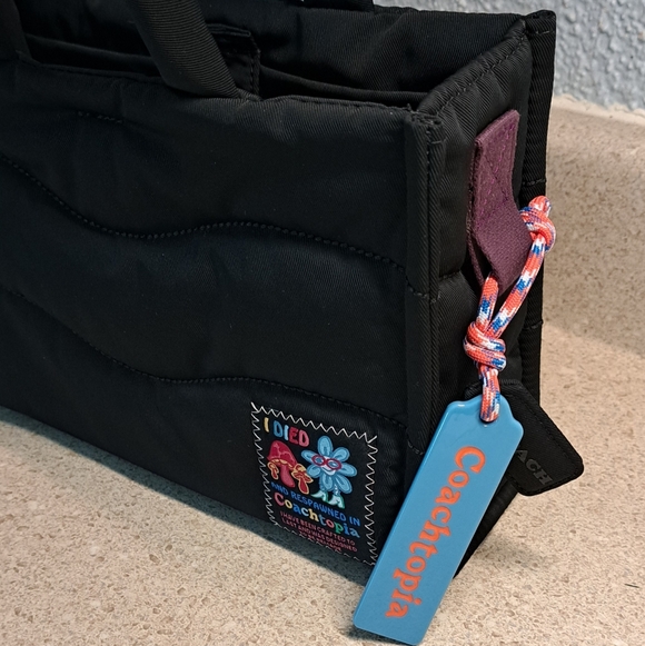 Coachtopia Mini Tote Crossbody Bag - Picture 8 of 9